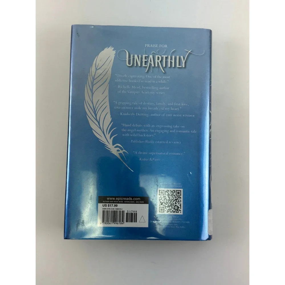 Cynthia Hand Unearthly Series Trilogy Book Set Boundless Hallowed Hardcover YA